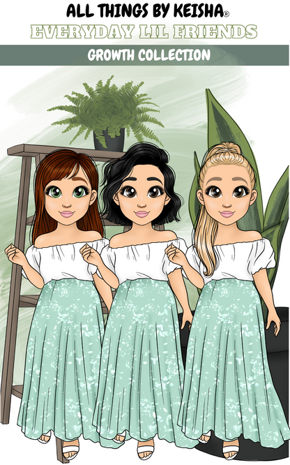 KEISHA LIL FRIENDS- GROWTH COLLECTION