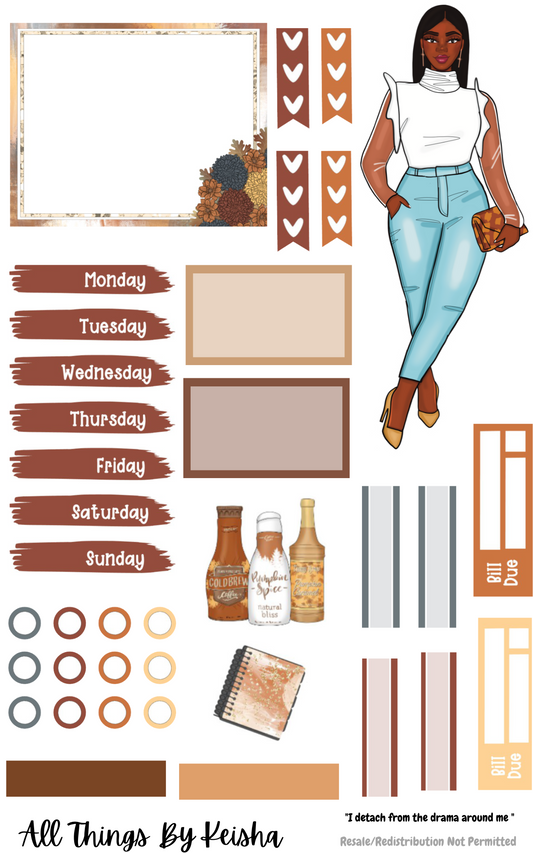 I DETACH FROM THE DRAMA AROUND ME