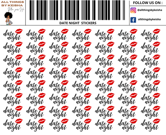 DATE NIGHT SCRIPT STICKERS