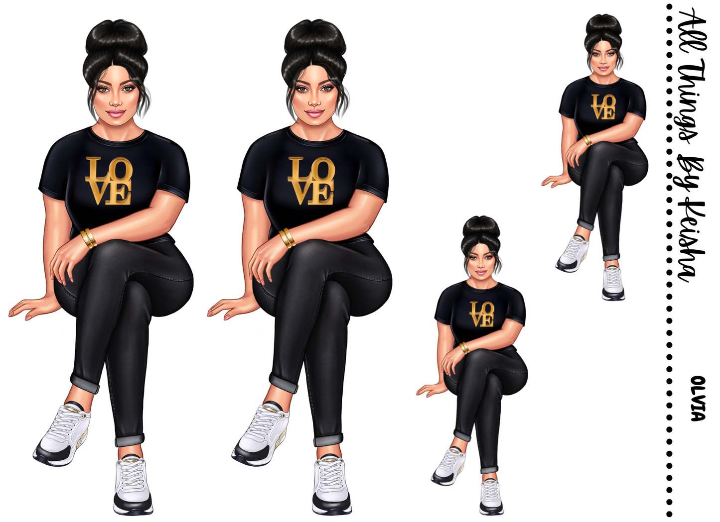 OLIVA - STAYING COZY PLANNER GIRL