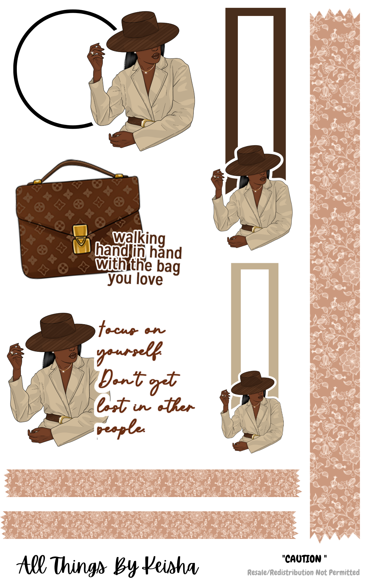 CAUTION STICKER PACK