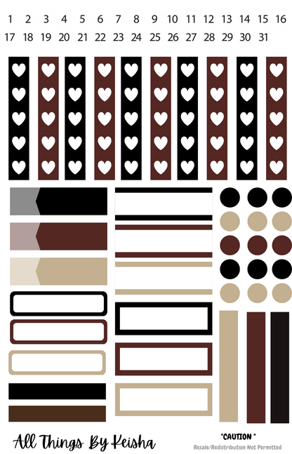 CAUTION STICKER PACK