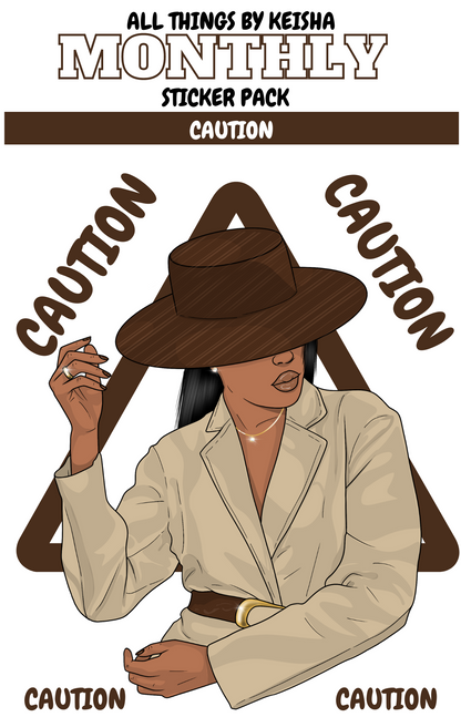 CAUTION STICKER PACK
