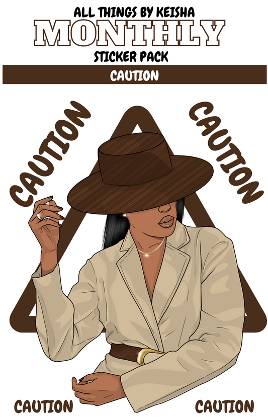 CAUTION STICKER PACK