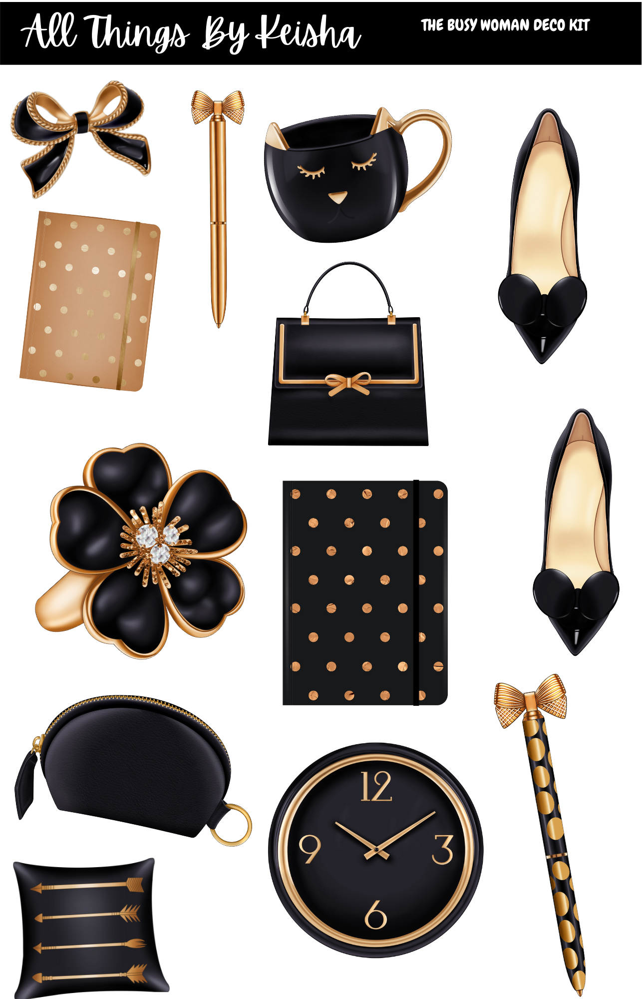 THE BUSY WOMAN DECO KIT