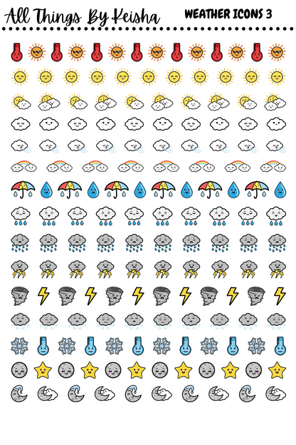 WEATHER ICONS